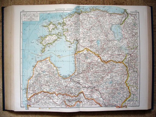 Andrees Handatlas 1930
140.141. Baltische Länder