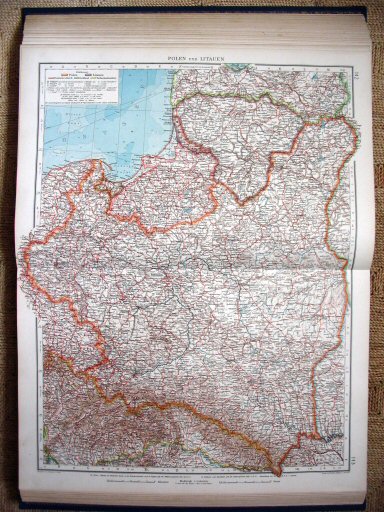 Andrees Handatlas 1930
142.143. Polen und Litauen