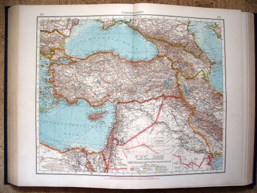 Andrees Handatlas 1930
152.153. Vorder-Asien