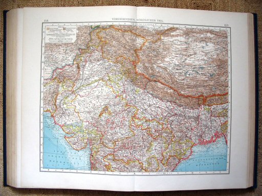 Andrees Handatlas 1930
158.159. Vorderindien, nördlicher Teil