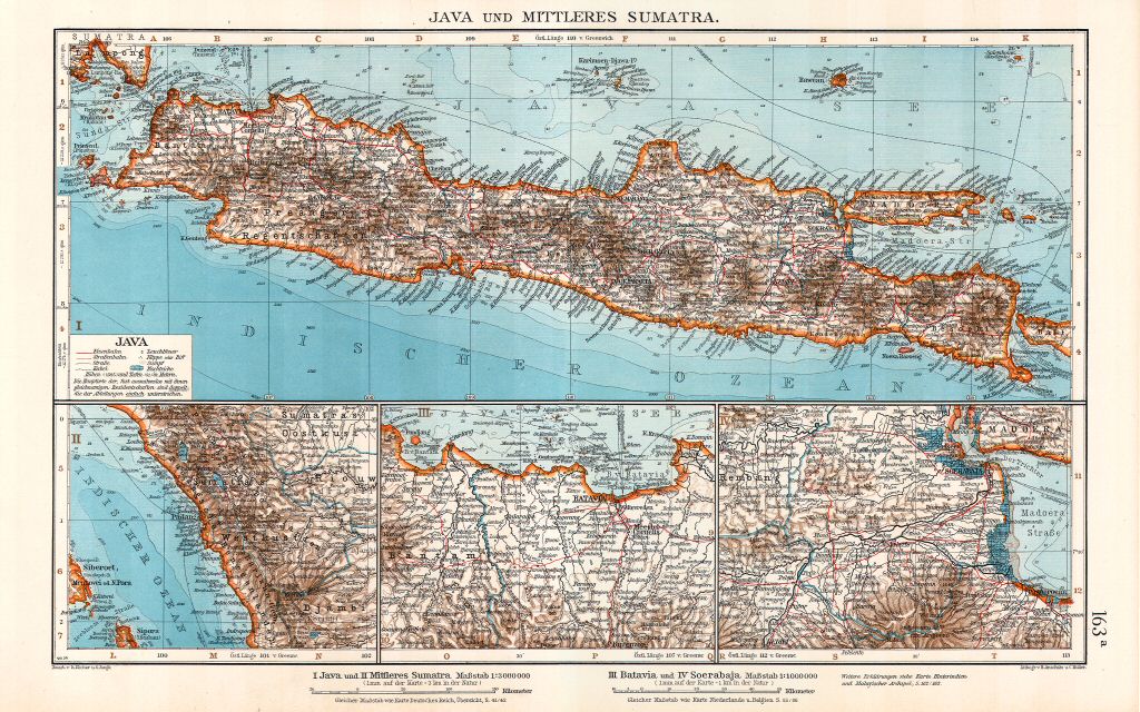Andrees Handatlas 1930
163a. Java und mittleres Sumatra