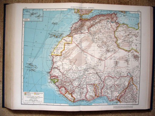 Andrees Handatlas 1930
174.175. Nordwestliches Afrika