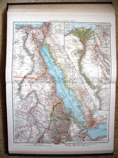 Andrees Handatlas 1930
182.183. Nilländer und Rotes Meer