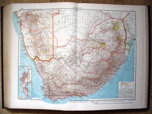 Andrees Handatlas 1930
188.189. Südafrika
