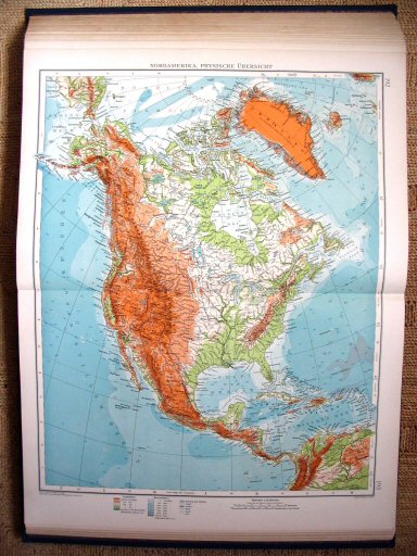 Andrees Handatlas 1930
192.193. Nordamerika, physische Übersicht