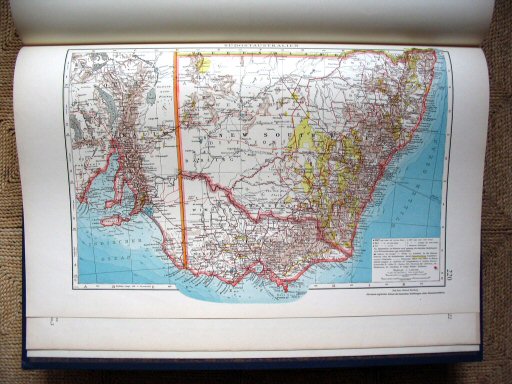 Andrees Handatlas 1930
220. Südostaustralien