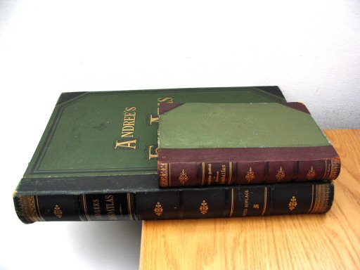 Handboek Andrees 1894
Handboek en atlas