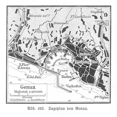 Handboek Andrees 1909-10
Genua (Génova), p. I-784