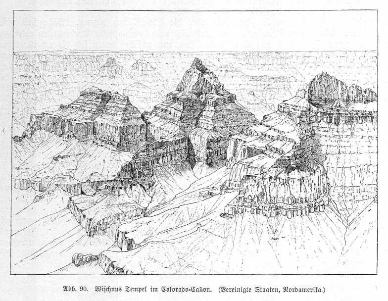 Handboek Andrees 1909-10
Rotsformatie Grand Canyon, p. I-148