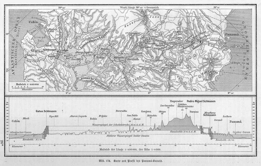 Handboek Andrees 1909-10
Panama-kanaal, p. II-403