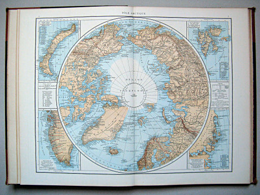 Atlas manuel de géographie moderne (1882)
6.7. Pôle arctique

