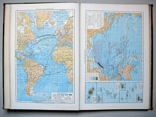 Atlas manuel de géographie moderne (1882)
8. Océan Atlantique
9. Grand Océan