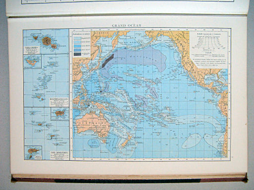 Atlas manuel de géographie moderne (1882)
9. Grand Océan