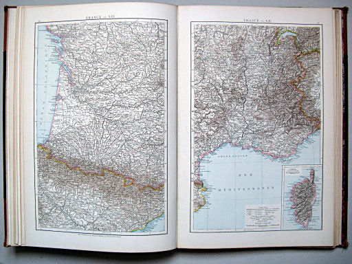 Atlas manuel de géographie moderne (1882)
20. France du S.O.
21. France du S.E.