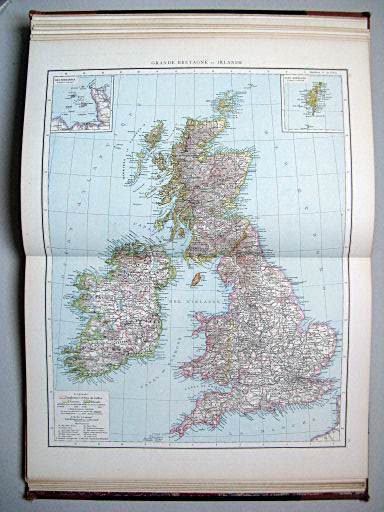 Atlas manuel de géographie moderne (1882)
22.23. Grande-Bretagne et Irlande
