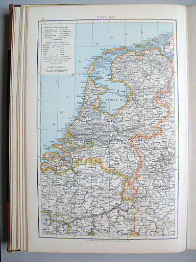 Atlas manuel de géographie moderne (1882)
24. Pays-Bas