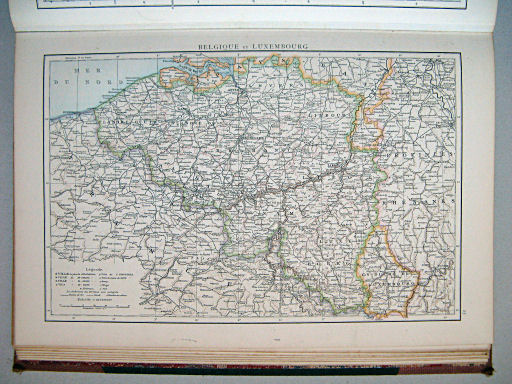 Atlas manuel de géographie moderne (1882)
25. Belgique et Luxembourg