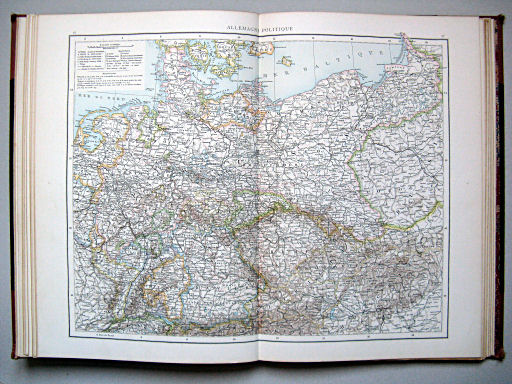 Atlas manuel de géographie moderne (1882)
26.27. Allemagne politique