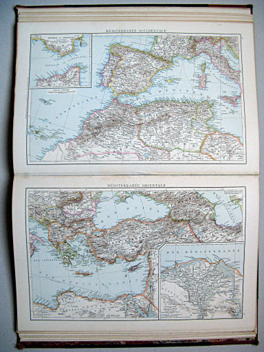 Atlas manuel de géographie moderne (1882)
36. Méditerranée Occidentale
37. Méditerranée Orientale
