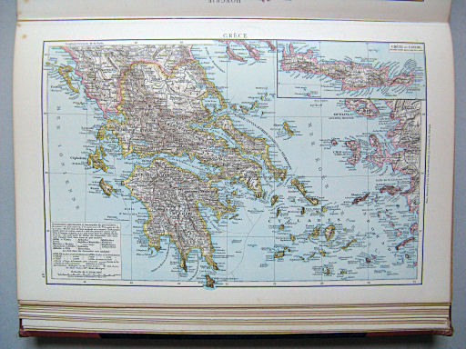 Atlas manuel de géographie moderne (1882)
40. Grèce