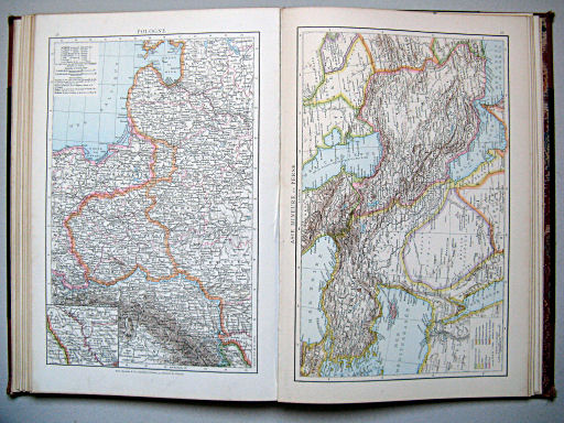 Atlas manuel de géographie moderne (1882)
48. Pologne
49. Asie Mineure et Perse