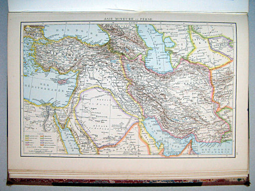 Atlas manuel de géographie moderne (1882)
49. Asie Mineure et Perse