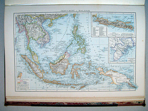 Atlas manuel de géographie moderne (1882)
53. Indo-Chine et Malaisie