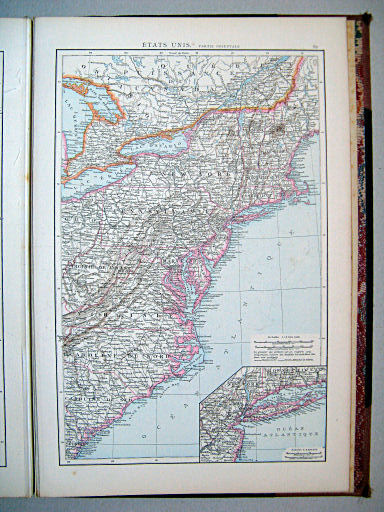 Atlas manuel de géographie moderne (1882)
69. États-Unis. Partie Orientale