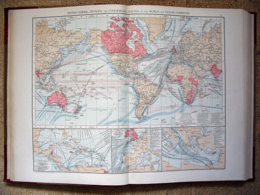 The Universal Atlas 1893
Britse Rijk (kaart 7.8)