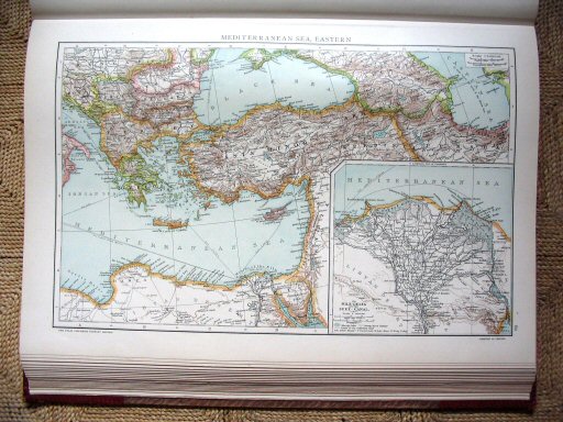 The Universal Atlas 1893
Middellandse Zee, oost (kaart 60)