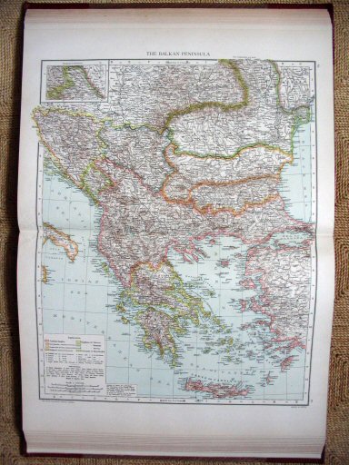 The Universal Atlas 1893
Balkan (kaart 69.70)