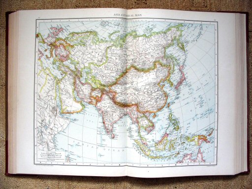 The Universal Atlas 1893
Azië (kaart 73)