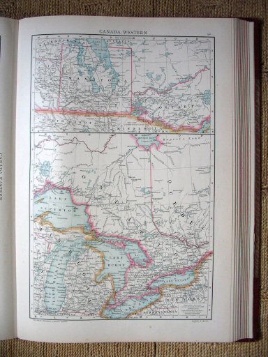 The Universal Atlas 1893
West-Canada (kaart 92)