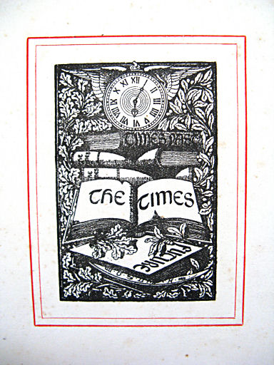 The Times Atlas 1897
Detail van de titelpagina / Title page detail