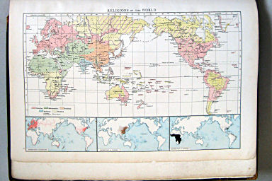 The Times Atlas 1897
9. Religions of the world