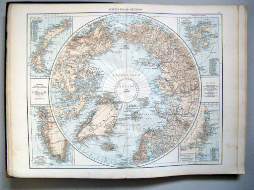 The Times Atlas 1897
11.12. North Polar regions