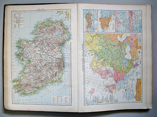 The Times Atlas 1897
23. Ireland
24. Ethnographic map of Europe