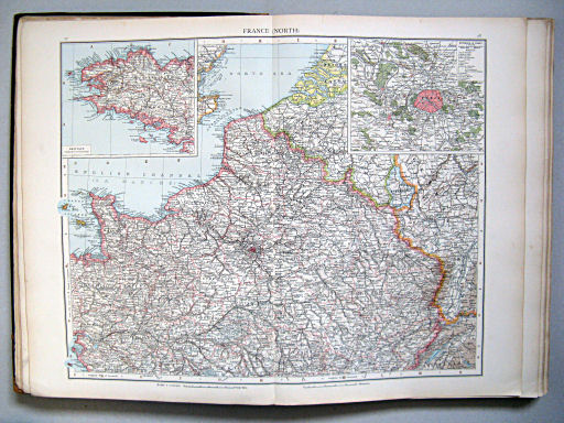The Times Atlas 1897
27.28. France (north)
