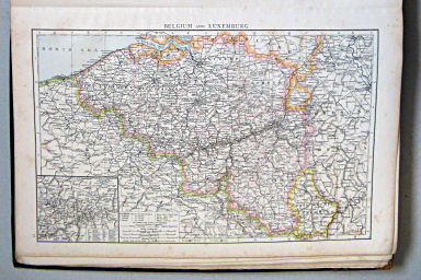 The Times Atlas 1897
31. Belgium and Luxemburg