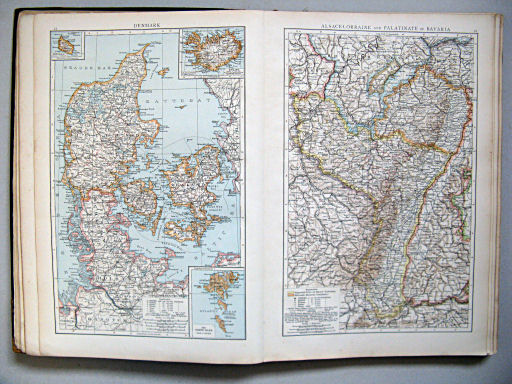 The Times Atlas 1897
33. Denmark
34. Alsace-Lorraine and Palatinate of Bavaria