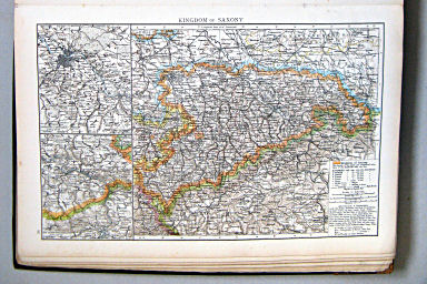 The Times Atlas 1897
39. Kingdom of Saxony