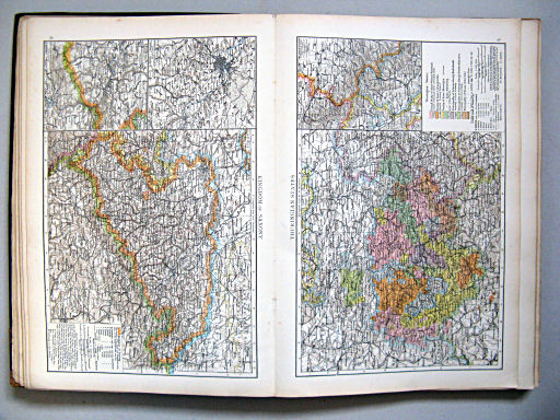 The Times Atlas 1897
39. Kingdom of Saxony
40. Thuringian States