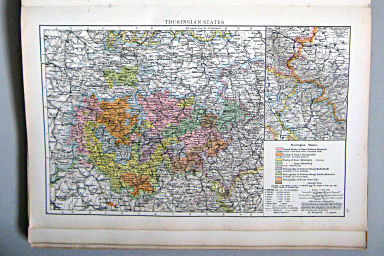 The Times Atlas 1897
40. Thuringian States