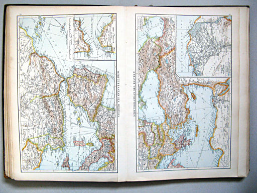 The Times Atlas 1897
59. Mediterranean Sea, western
60. Mediterranean Sea, eastern