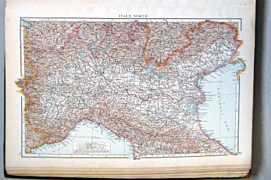 The Times Atlas 1897
63. Italy, north