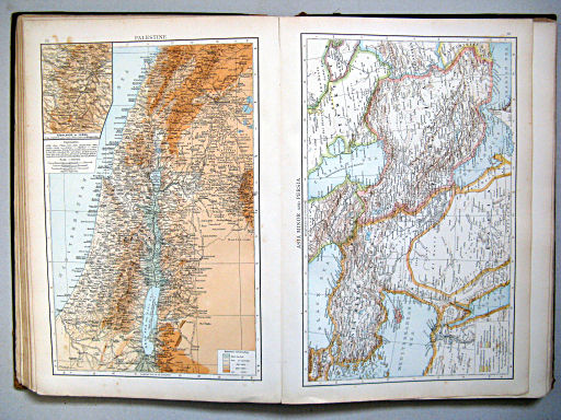 The Times Atlas 1897
75. Palestine
76. Asia Minor and Persia