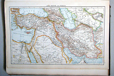 The Times Atlas 1897
76. Asia Minor and Persia