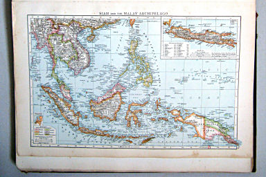 The Times Atlas 1897
84. Siam and the Malay Archipelago