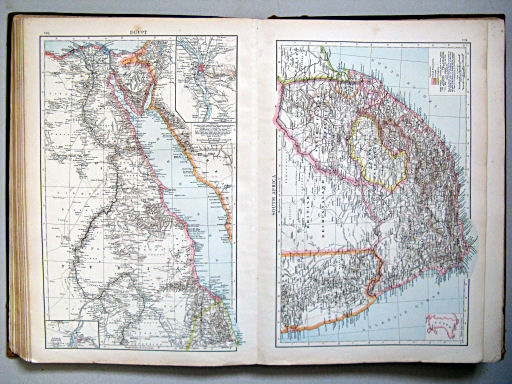 The Times Atlas 1897
103. Egypt
104. South Africa