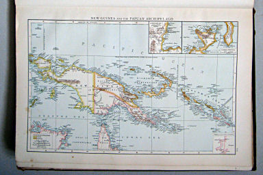 The Times Atlas 1897
114. New Guinea and the Papuan Archipelago